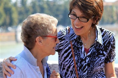 Gina Minnis and traveler